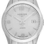 Longines Conquest Classic L2.785.4.76.6 (2025) - Zilver wijzerplaat 40mm Staal (1/7)