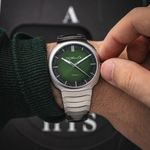 Unknown Unknown 6200-1200 (2023) - Groen wijzerplaat 40mm Staal (6/8)