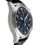 IWC Pilot Chronograph IW371701 (Unknown (random serial)) - Black dial 42 mm Steel case (7/8)