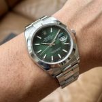 Rolex Datejust 41 126300 (Unknown (random serial)) - Green dial 41 mm Steel case (4/5)