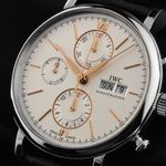 IWC Portofino Chronograph IW391031 (2025) - Silver dial 42 mm Steel case (3/7)
