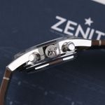 Zenith El Primero Chronomaster 03.3200.3600/21.C903 (2023) - Zwart wijzerplaat 38mm Staal (7/8)