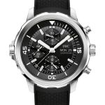 IWC Aquatimer Chronograph IW376803 (2026) - Zwart wijzerplaat 44mm Staal (1/1)