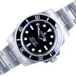 Rolex Submariner No Date 114060 (2015) - Black dial 40 mm Steel case (1/8)
