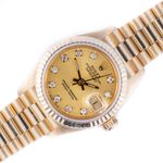 Rolex Lady-Datejust 69178 (1987) - Champagne dial 26 mm Yellow Gold case (1/8)