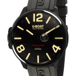 U-Boat Capsoil 8111/B (2024) - Zwart wijzerplaat 46mm Staal (2/3)