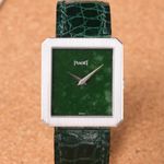 Piaget Protocole 9154 (1975) - Green dial 28 mm White Gold case (2/16)
