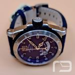 Armand Nicolet SO5 A713BGN-BU-P068BO8 (2024) - Blue dial 45 mm Steel case (6/8)