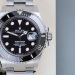 Rolex Submariner Date 126610LN (2025) - Zwart wijzerplaat 41mm Staal (5/8)