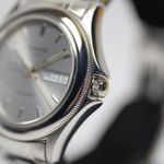 Longines Admiral Longines L3.611.4 (Onbekend (willekeurig serienummer)) - Zilver wijzerplaat 38mm Staal (2/8)