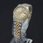 Rolex Lady-Datejust 69173 (1989) - Gold dial 26 mm Gold/Steel case (2/7)