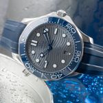 Omega Seamaster Diver 300 M 210.32.42.20.06.001 (Onbekend (willekeurig serienummer)) - Grijs wijzerplaat 42mm Staal (2/8)