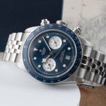 Tudor Black Bay Chrono 79360B (Unknown (random serial)) - Blue dial 41 mm Steel case (2/8)