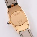 Cartier Baignoire 2606 (2000) - Silver dial 21 mm Rose Gold case (7/8)