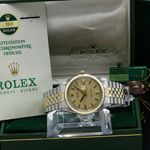 Rolex Datejust 1601 (1972) - Goud wijzerplaat 36mm Goud/Staal (3/7)