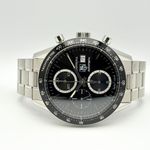 TAG Heuer Carrera Calibre 16 CV2010.BA0794 (2009) - Black dial 41 mm Steel case (2/8)