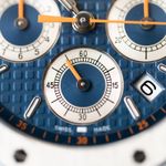 Audemars Piguet Royal Oak Chronograph 26300ST.OO.1110ST.07 (2011) - Blauw wijzerplaat 39mm Staal (7/8)