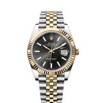 Rolex Datejust 41 126333 (2024) - Black dial 41 mm Gold/Steel case (1/5)