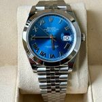 Rolex Datejust 41 126300 (2024) - Blue dial 41 mm Steel case (2/7)