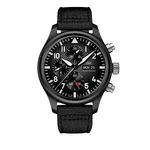 IWC Pilot Chronograph Top Gun IW389101 (2025) - Zwart wijzerplaat 45mm Keramiek (1/8)