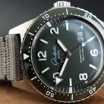 Glashütte Original SeaQ Panorama Date 1-36-13-07-83-34 (2022) - Groen wijzerplaat 43mm Staal (7/8)