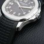 Patek Philippe Aquanaut 5165A-001 (2007) - Zwart wijzerplaat 38mm Staal (3/7)