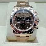 Rolex Daytona 116505 (2024) - Brown dial 40 mm Rose Gold case (2/8)