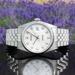 Rolex Datejust 36 16234 (2001) - Silver dial 36 mm Steel case (1/8)