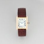 Cartier Tank Solo W5200024 (2018) - Silver dial 31 mm Rose Gold case (1/8)