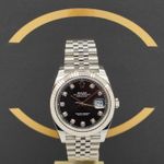 Rolex Datejust 41 126334 (2023) - Zwart wijzerplaat 41mm Staal (1/7)