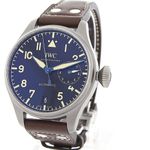 IWC Big Pilot IW501004 (2024) - Zwart wijzerplaat 46mm Titanium (3/4)