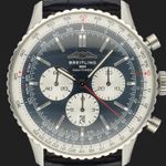 Breitling Navitimer 01 (46 MM) AB0137211C1P1 (2023) - Blauw wijzerplaat 46mm Staal (2/8)