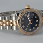 Rolex Lady-Datejust 179171 (2016) - Blue dial 26 mm Gold/Steel case (3/8)