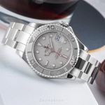Rolex Yacht-Master 168622 (2001) - Grey dial 35 mm Steel case (2/8)