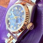 Rolex Lady-Datejust 69173 (1989) - Onbekend wijzerplaat 26mm Goud/Staal (3/5)