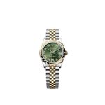 Rolex Datejust 31 278343RBR (2025) - Groen wijzerplaat 31mm Goud/Staal (1/1)