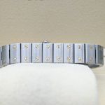 Cartier Santos Galbée 2423 (Onbekend (willekeurig serienummer)) - Wit wijzerplaat 24mm Goud/Staal (8/9)