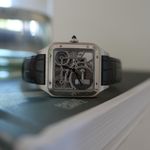 Cartier Santos WHSA0032 (2024) - Transparant wijzerplaat 31mm Staal (5/6)