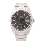 Rolex Datejust 41 126334 (2024) - Grijs wijzerplaat 41mm Staal (1/4)