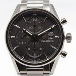 TAG Heuer Carrera Calibre 16 CBK2110.BA0715 (2023) - Zwart wijzerplaat 41mm Staal (1/4)