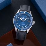 Blancpain Fifty Fathoms Bathyscaphe 5100-1140-O52A (Onbekend (willekeurig serienummer)) - Blauw wijzerplaat 39mm Staal (1/8)