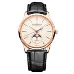 Jaeger-LeCoultre Master Ultra Thin Moon Q1362511 (2024) - Champagne wijzerplaat 39mm Roségoud (1/1)