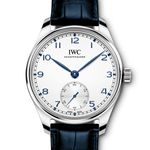 IWC Portuguese Automatic IW358304 (2024) - Zilver wijzerplaat 40mm Staal (1/1)