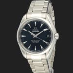 Omega Seamaster Aqua Terra 231.10.39.21.03.002 (2018) - Blue dial 39 mm Steel case (1/8)