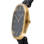 Patek Philippe Golden Ellipse 3548 (1970) - Blue dial 27 mm Yellow Gold case (6/8)
