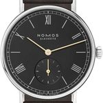 NOMOS Ludwig 33 227 (2026) - Zwart wijzerplaat 33mm Staal (1/1)