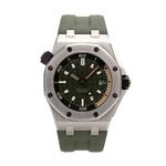 Audemars Piguet Royal Oak Offshore Diver 15720ST.OO.A052CA.01 (2021) - Green dial 42 mm Steel case (2/8)