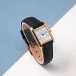 Chopard Tank 5054 (1985) - White dial 20 mm Yellow Gold case (3/8)