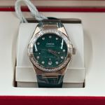 Omega Constellation 131.58.29.20.99.004 (2024) - Green dial 29 mm Rose Gold case (5/8)