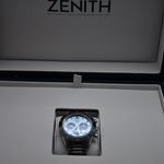 Zenith Chronomaster Sport 03.3105.3600/52.M3100 (2023) - Blauw wijzerplaat 41mm Staal (7/7)